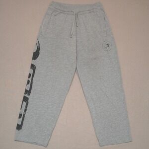 Gasp Mid Weight Sweatpants Wide Leg Baggy Gray Melange Mens Adult L/R